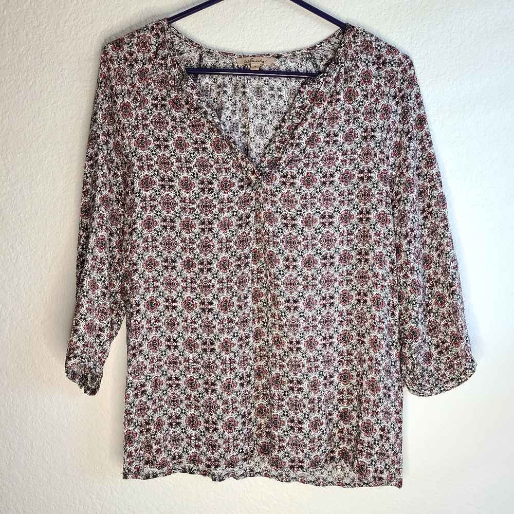 Soiree V Neck Blouse